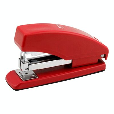 Save Power Stapler, saves 50% effort when stapling, red