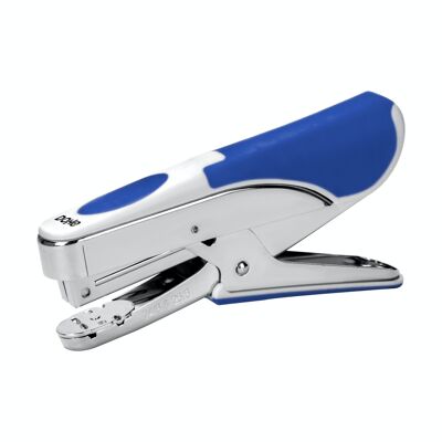 Agrafeuse-pince ergonomique bleue