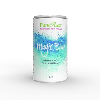 Magic Blue (spiruline bleue naturelle, spiruline bleue) (crue) 50 g