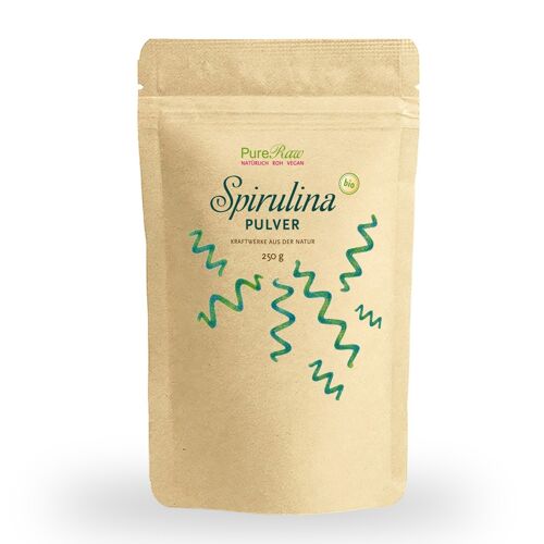 Spirulina Pulver (China), (Bio & Roh)  250 g