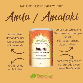 Amla/Amalaki Poudre (Bio) Complément alimentaire 40 g 4