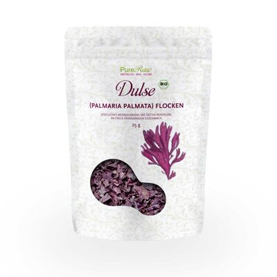 Dulse Flakes, Dried Seaweed (Organic & Raw) 25 g