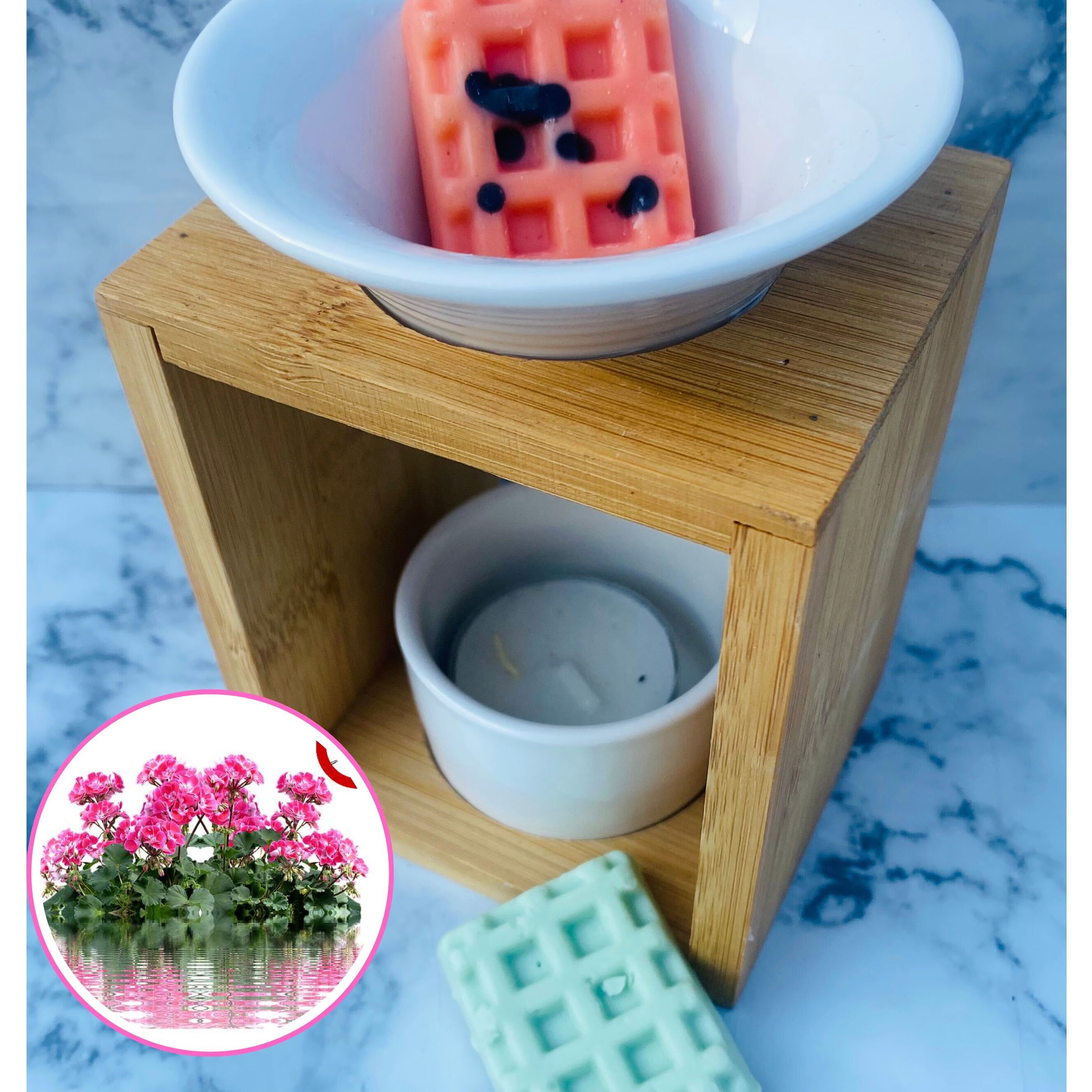 Duftender Fondant CITRONELLE GERANIUM – gekennzeichnet mit ECO DEFIS