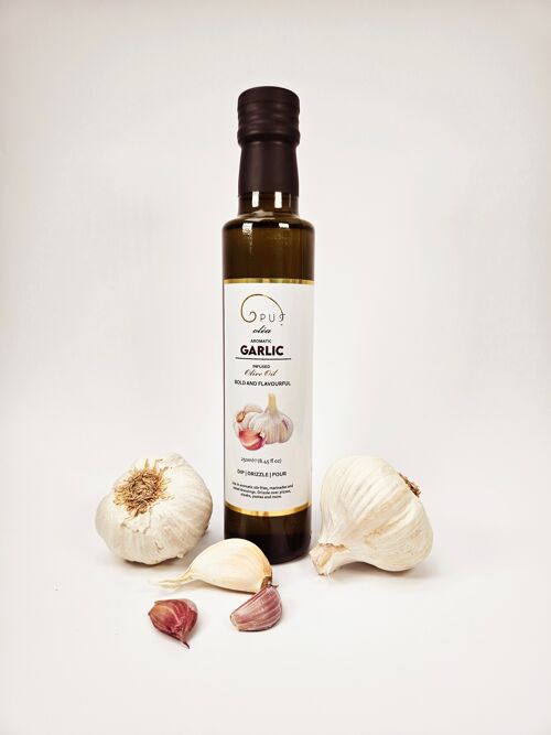 Opus Oléa Garlic infused extra virgin olive oil