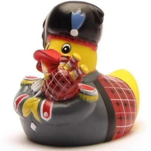 Badeente  Scottish Piper - Duck  - Gummiente