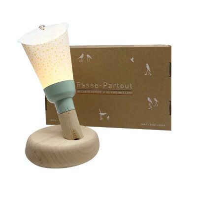Pléiades “Passe-Partout” Nomadic Lamp Set - Sage