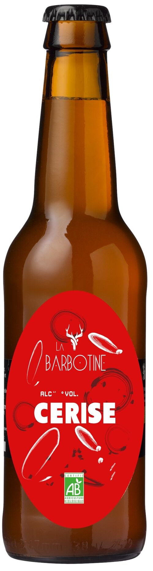 Cerise Bière LA BARBOTINE BIO 33cl