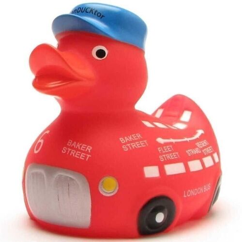 Badeente  London-Bus-Duck Gummiente