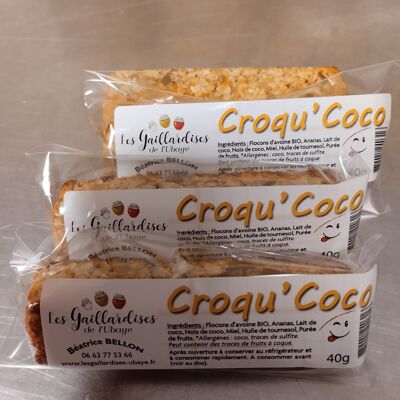 Croqu'coco cereal bar