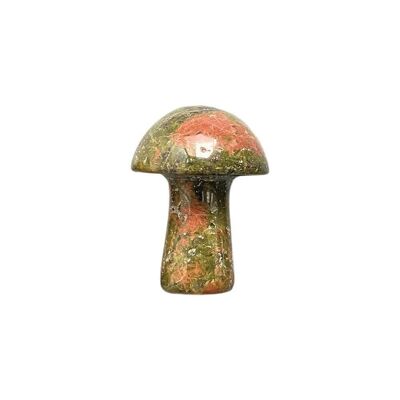 Crystal Mushroom, 2cm, Unakite