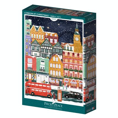 London at Christmas - Puzzle mit 1000 Teilen