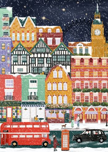 London at Christmas - Puzzle 1000 pièces 2