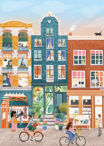 Nine Streets, Amsterdam - Puzzle 500 pièces 2