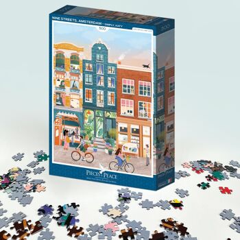 Nine Streets, Amsterdam - Puzzle 500 pièces 3