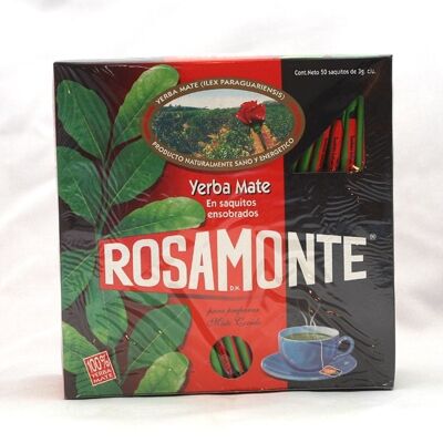 Yerba Mate Rosamonte en bolsitas