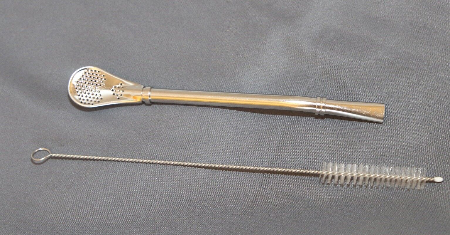 Bombilla e kit pulizia