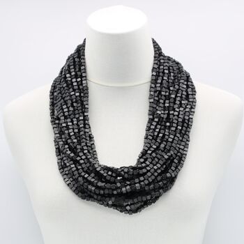 NEXT Collier Pashmina - Noir - 10 Rangs 2