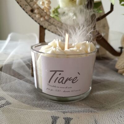 Craft candle in soy wax - TIARE'