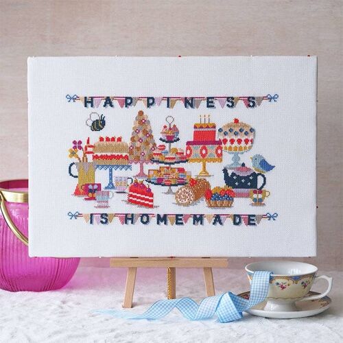 Happiness is Homemade - Cross Stitch Kit