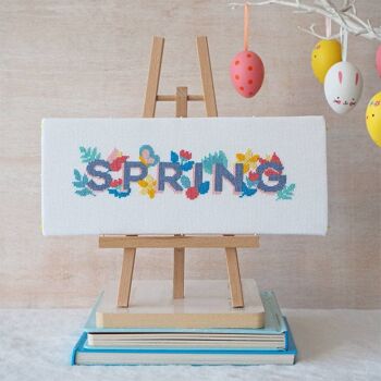 Spring Life - Kit de point de croix 1