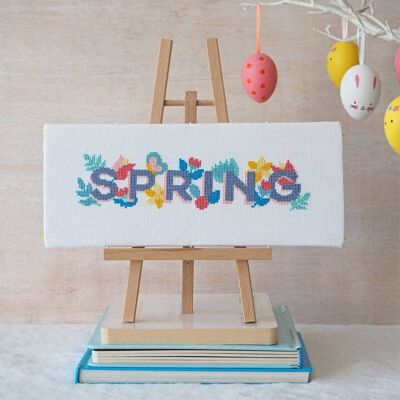 Spring Life - Kit punto croce