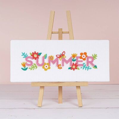 Summer Life - Kit de point de croix