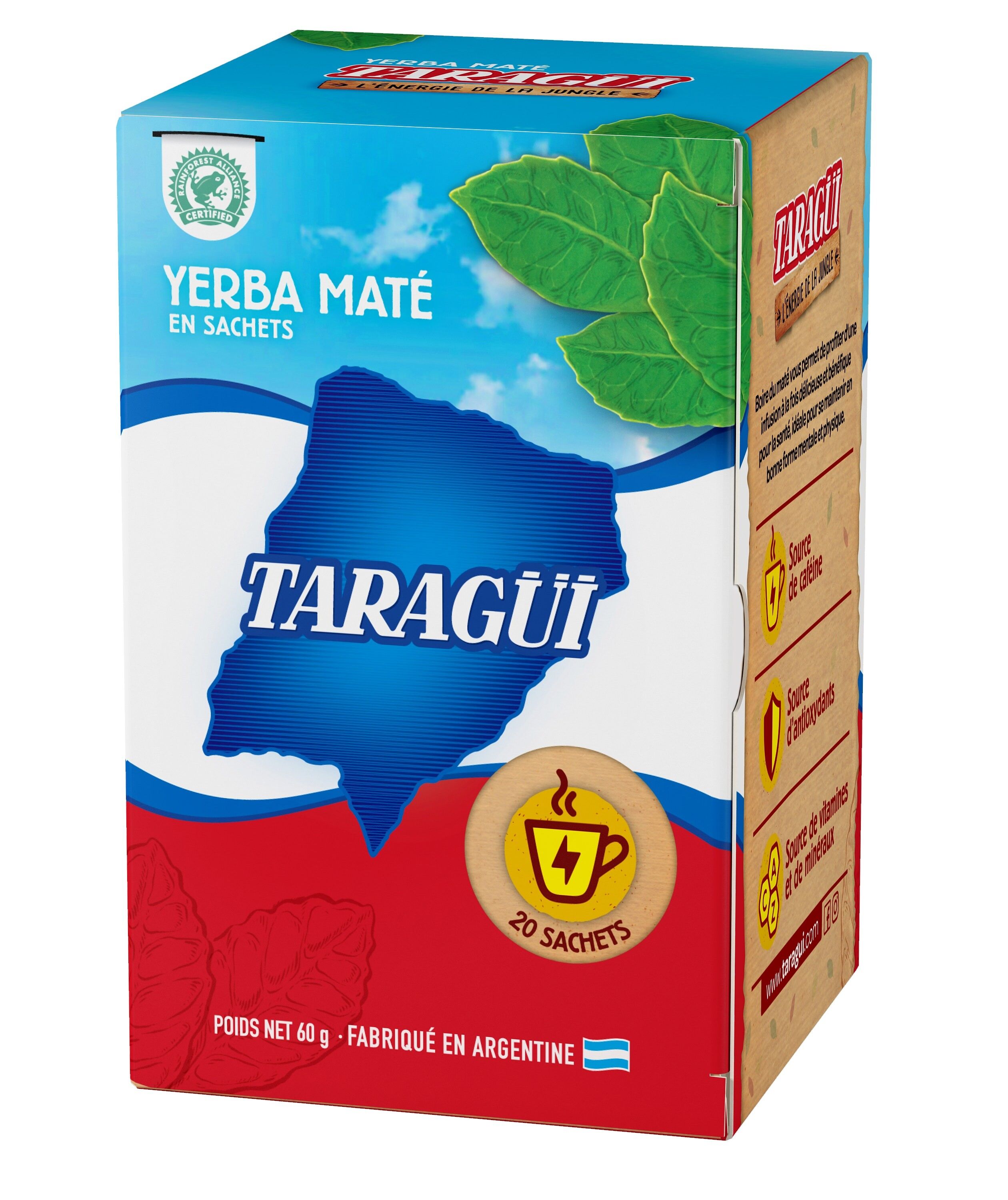 Traditionelle Yerba Mate Taragui Infusette