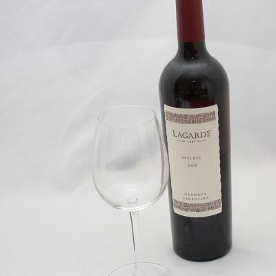 Argentinian red wine Malbec Lagarde