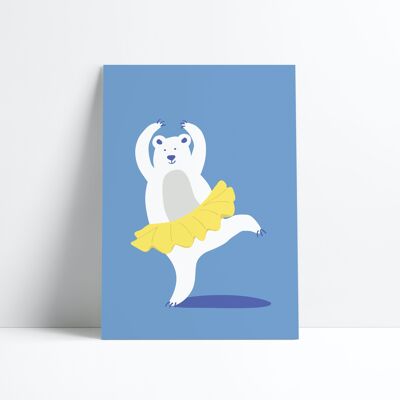 POSTER 30X40 - L'ORSO IN TUTU