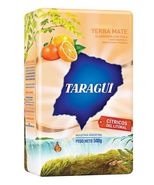 Yerba Maté Taragui Agrumes côtiers, 500g
