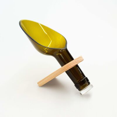 Spoon with Stand Olive