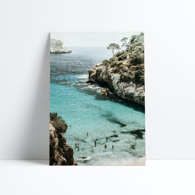 LOCANDINA 30X40-Spiaggia di Maiorca