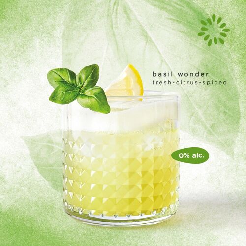 Mocktail Basil Wonder