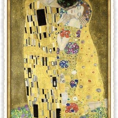 Der Kuss (Gustav Klimt 1907 - 1908) (SKU: PK765)