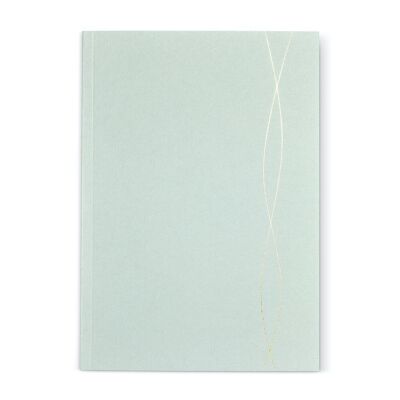 Cuadernos rayados A5 en azul, blocs de notas rayados, diarios, artículos de papelería