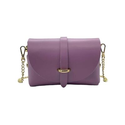 Bolso de Piel con Asa de Cadena para Mujer. Valentine´s Day