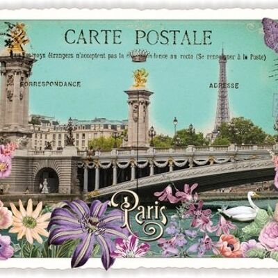 Parigi, Pont Alexandre III (SKU: PK171)