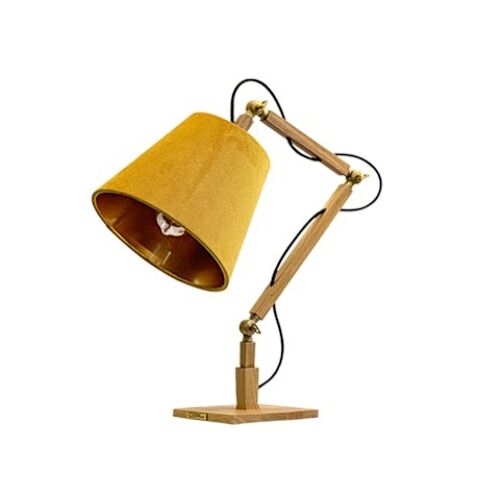 Adjustable Table Lamp Model Buratino "Saffron Velvet"