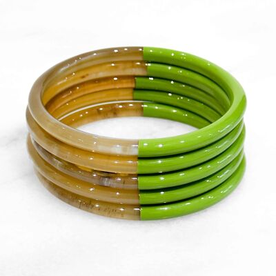Colored genuine horn bracelet - Color 2305C