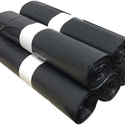 Buy wholesale Lot of 200 Large Capacity Bin Bags 100L - Tie Closure, Ultra  Resistant, Leak-Proof, Opaque Black - 20 Rolls of 10 Bags