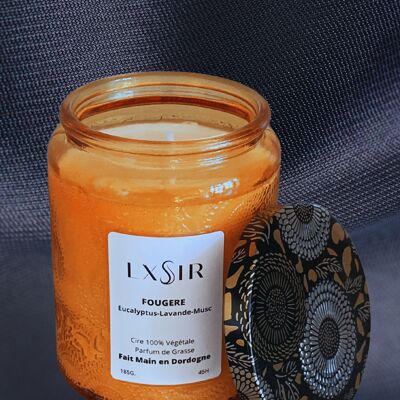 "Fougère" scented vegetable candle