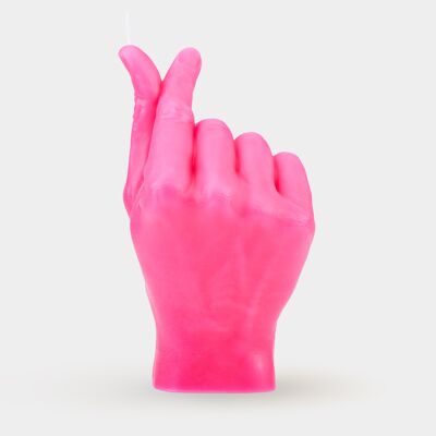 Vela AMOR Grande - 17cm. altura | AMOR gesto de la mano vela | Diseño súper realista | Tamaño y textura reales de la mano | Vela escultura hecha a mano