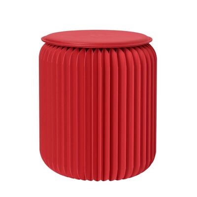 Tabouret pliable 35 cm Rouge Pigalle