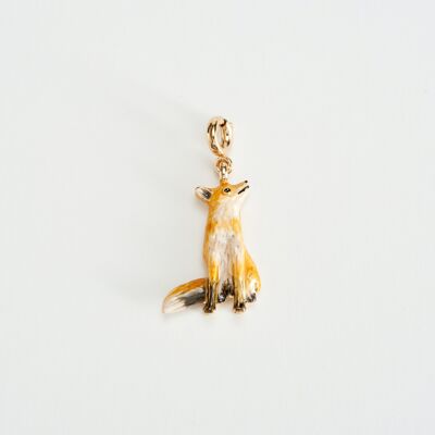 FABLE Enamel Fox Charm