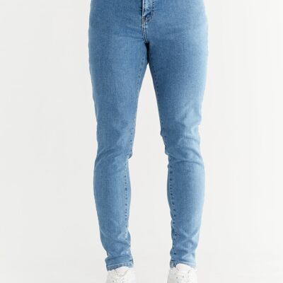 M's skinny fit, Lapis Blue