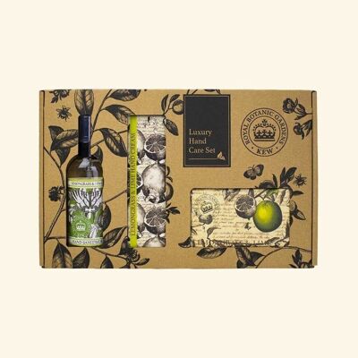 Kew Gardens Lemongrass and Lime Luxury Hand Care Gift Box