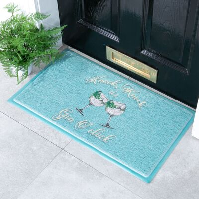 Gin O'Clock Doormat (70 x 40cm)