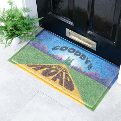 Goodbye Yellow Brick Road Doormat (70 x 40cm)