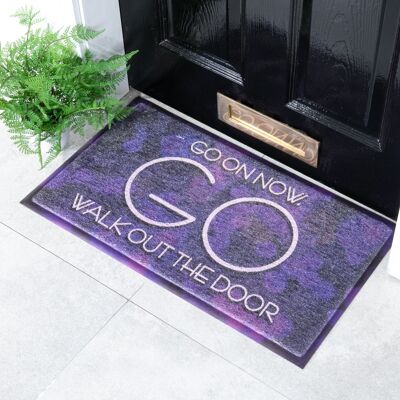 Go On Now Go Doormat (70 x 40cm)
