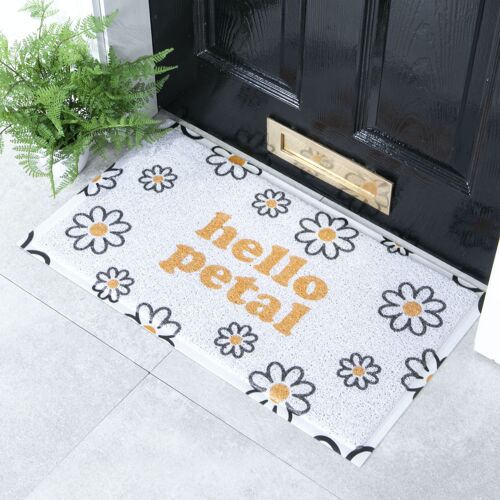Hello Petal Doormat (70 x 40cm)